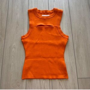 PISTOLA Nella Ribbed Cutout Tank